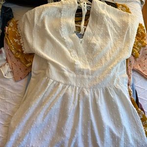 SHEIN white dress